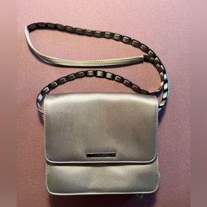 Silver gray purse, Nine West
